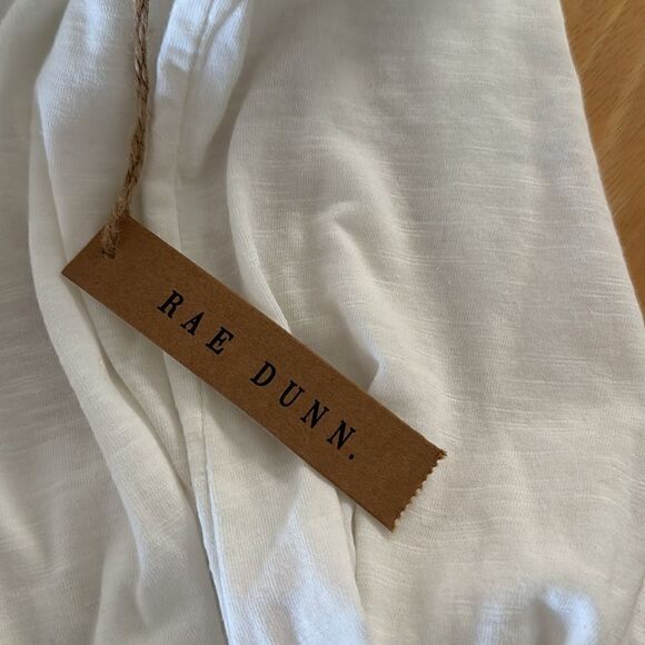 RAE DUNN White BRIDE Short Sleeve Graphic NWT - Picture 7 of 8
